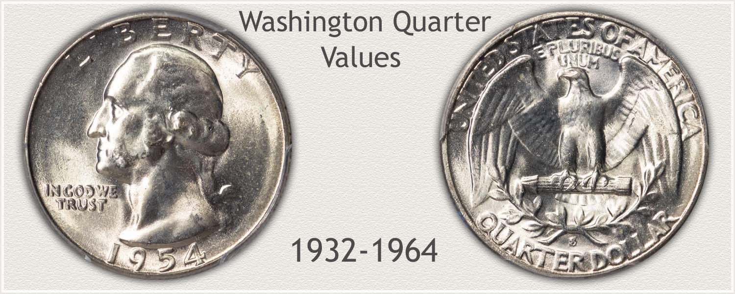Washington Quarters Value Rising Silver Years