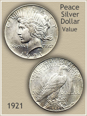 1921 silver dollar value ebay