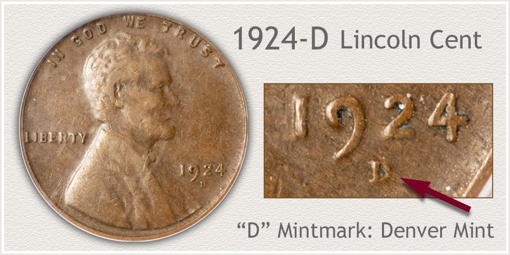 1924-D Lincoln Penny