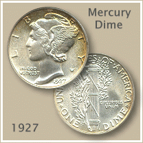 1927 Dime Value | Discover Your Mercury Head Dime Worth