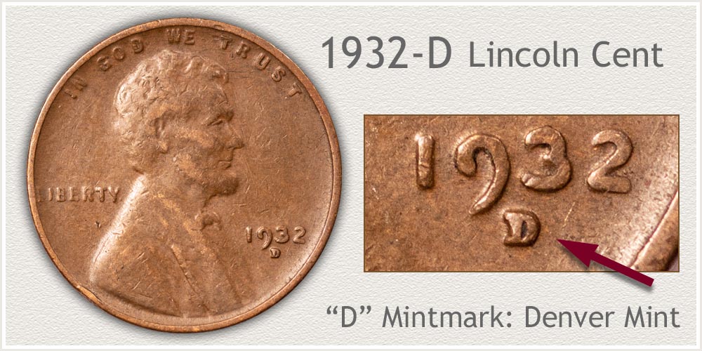 1932-D Lincoln Penny