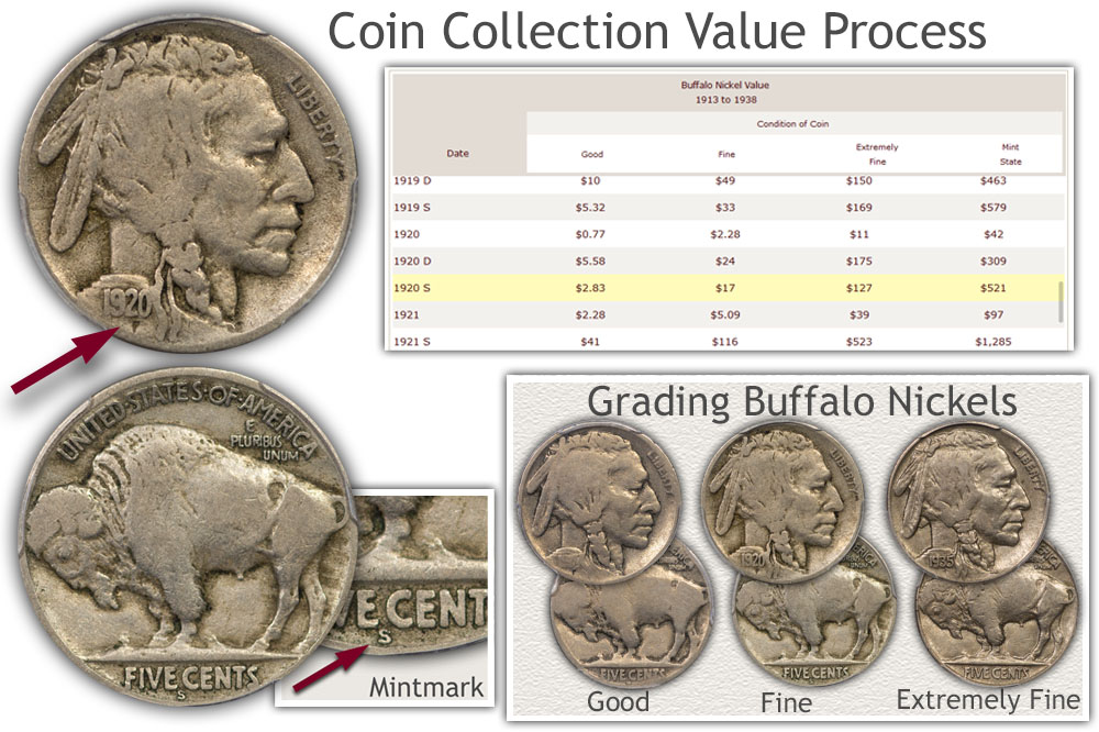 Coin Value Guide  How to Value an Old Coin Collection
