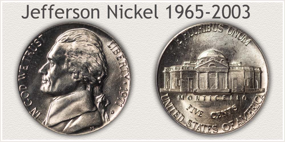 Modern Jefferson Nickel Values | Mint State Premium