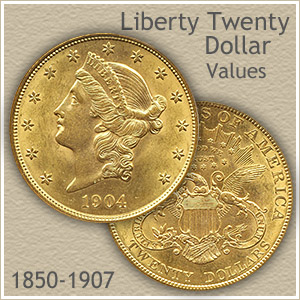 Liberty Twenty Dollar Gold Coin Values Discover Their