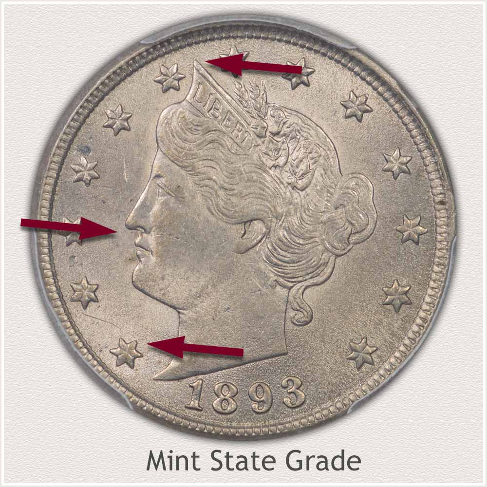 Grading Mint State Liberty Nickel