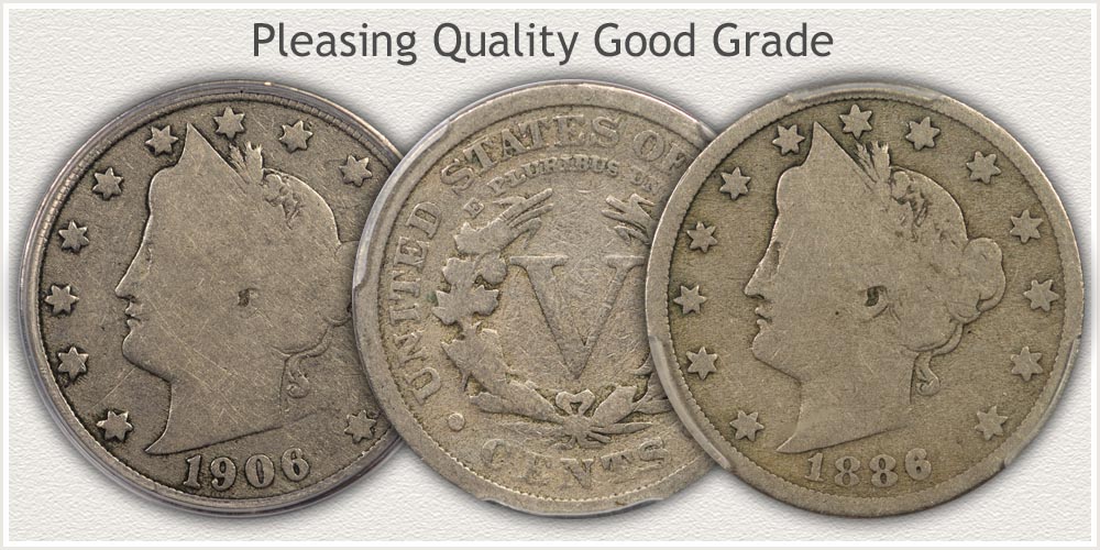 Nice Quality Liberty Nickels
