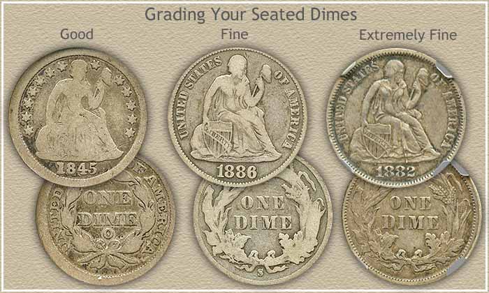 Seated Dimes Value Increasing