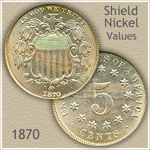 Uncirculated 1870 Nickel Value