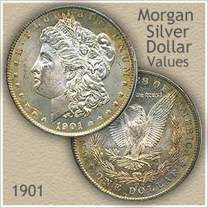 1901 $1 (Regular Strike) Morgan Dollar - PCGS CoinFacts