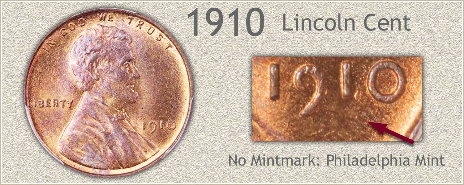 1910 Lincoln Penny