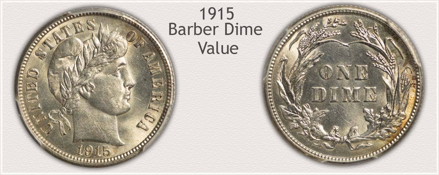 1915 shops liberty head dime