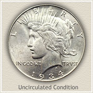 1934 Peace Silver Dollar Value Discover Their Worth