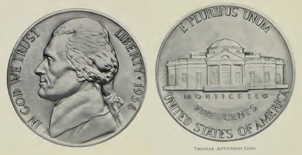 U.S. Mint Image of Jefferson Nickel