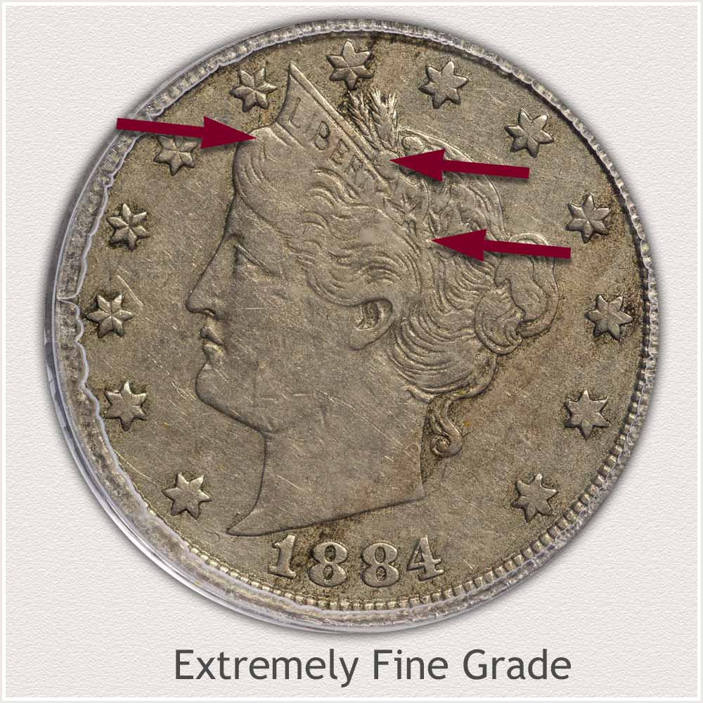 Liberty Nickel in Extremely Fine Grade