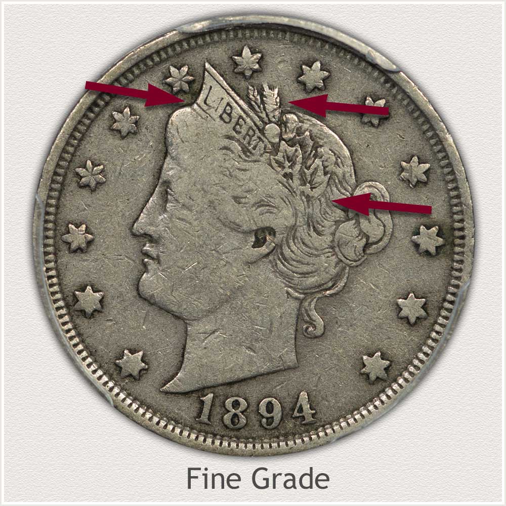 Fine Grade Example of a Liberty Nickel