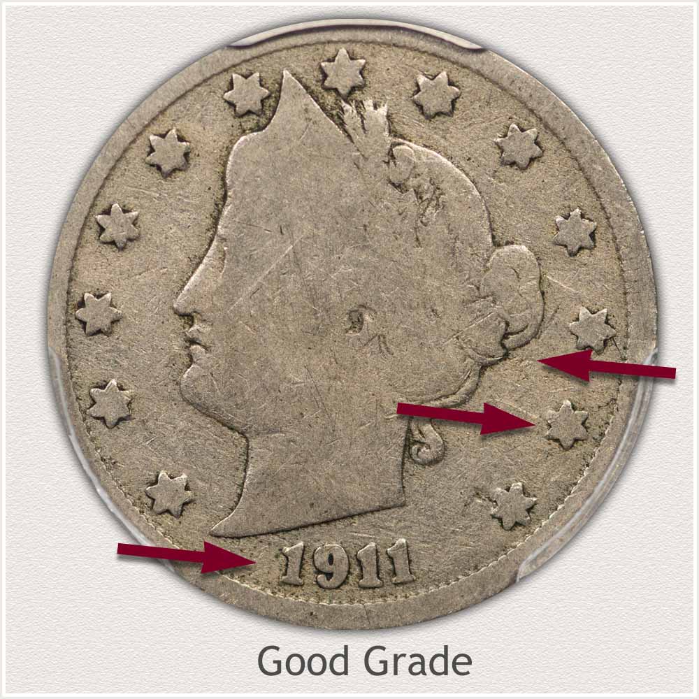 Example of Good Grade Liberty Nickel