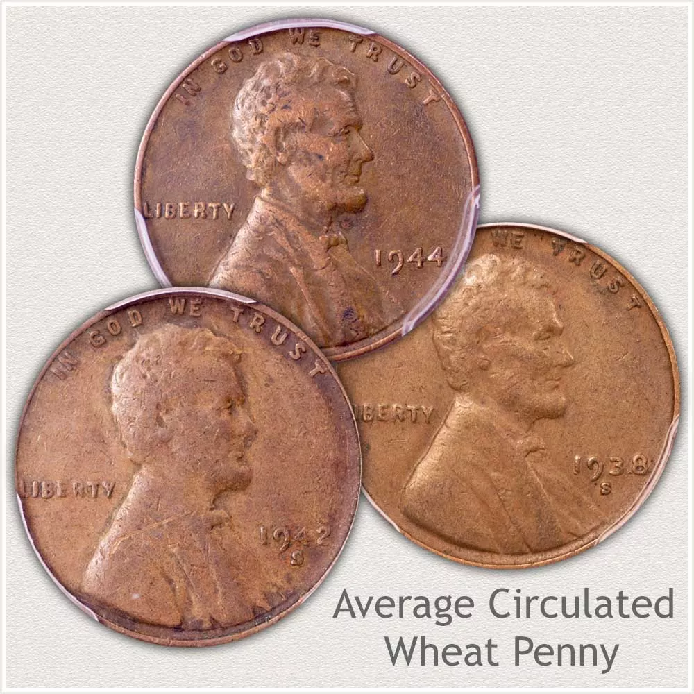 Average Circulated Lincoln Penny