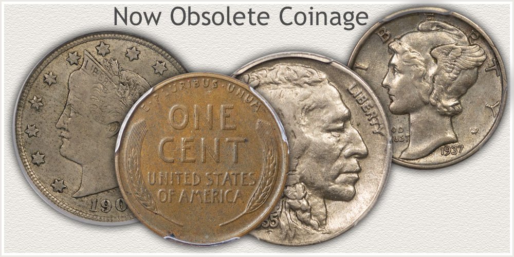 Group of Older U.S. Coinage