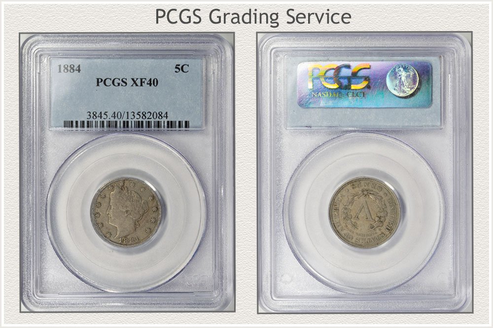 PCGS Graded XF40 Liberty Nickel