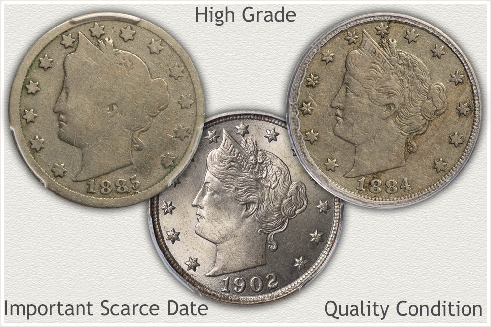 Special Quality Liberty Nickels