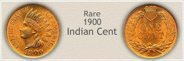 Rare 1900 Indian Penny