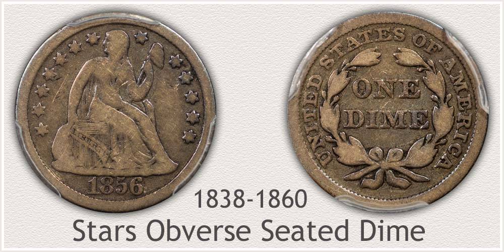 1853 one dime fashion value