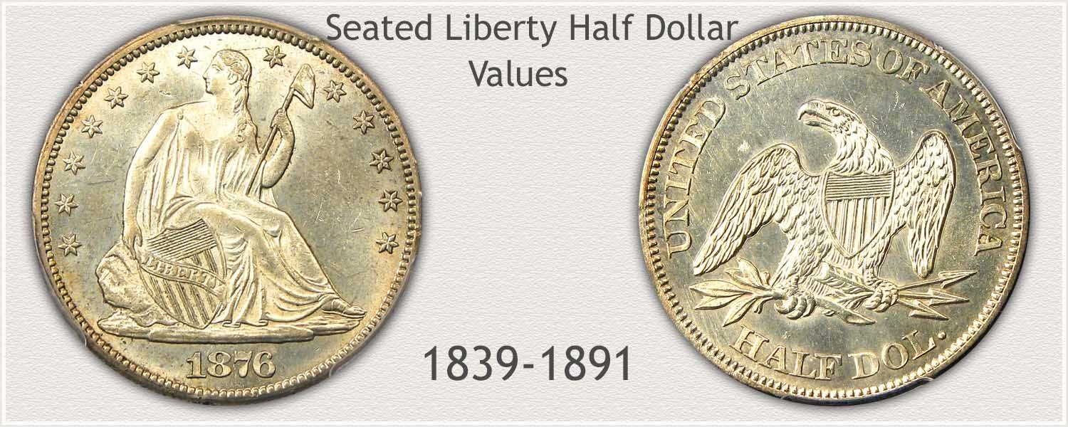 Seated Liberty Half Dollar Value Very Solid