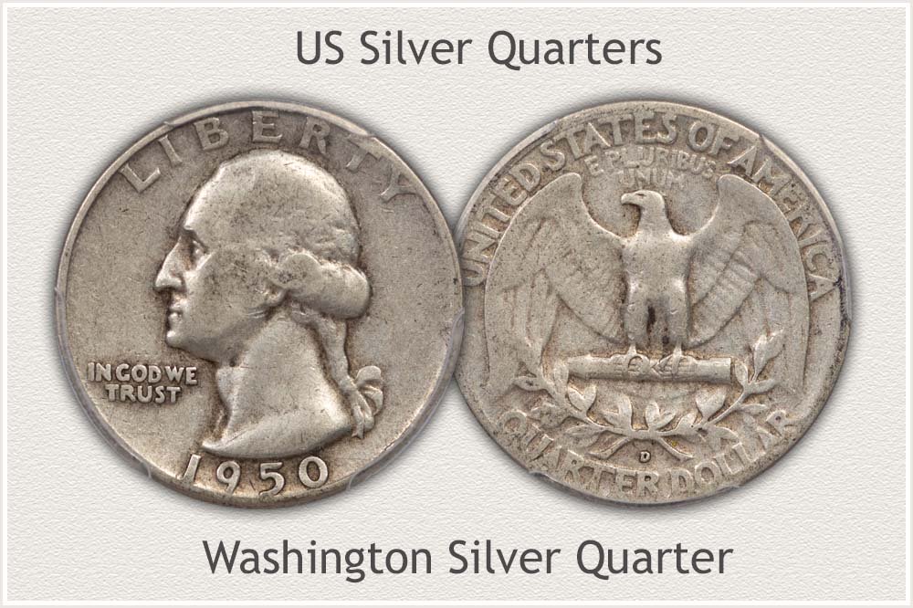 Washington Quarter Bullion Silver Examples